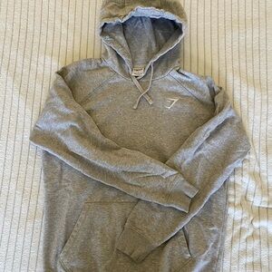 Gymshark Grey Hoodie Large Unisex